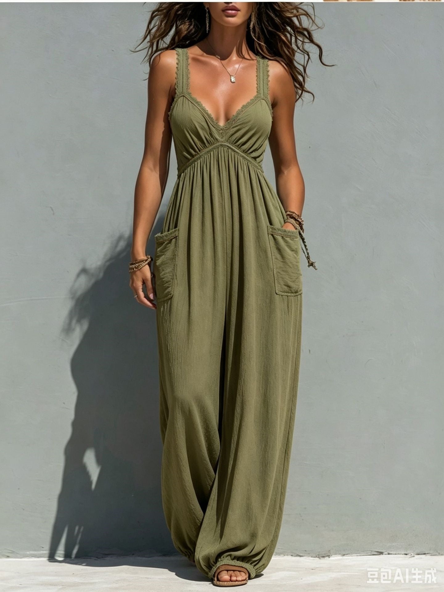 Halter Maxi Vacation Dress