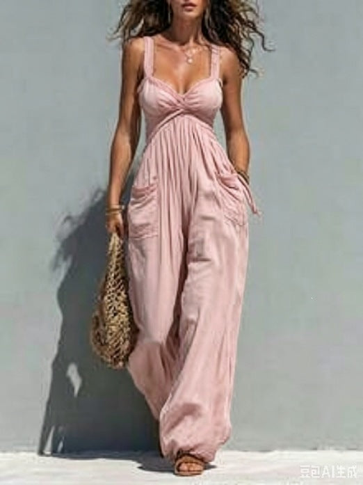 Halter Maxi Vacation Dress