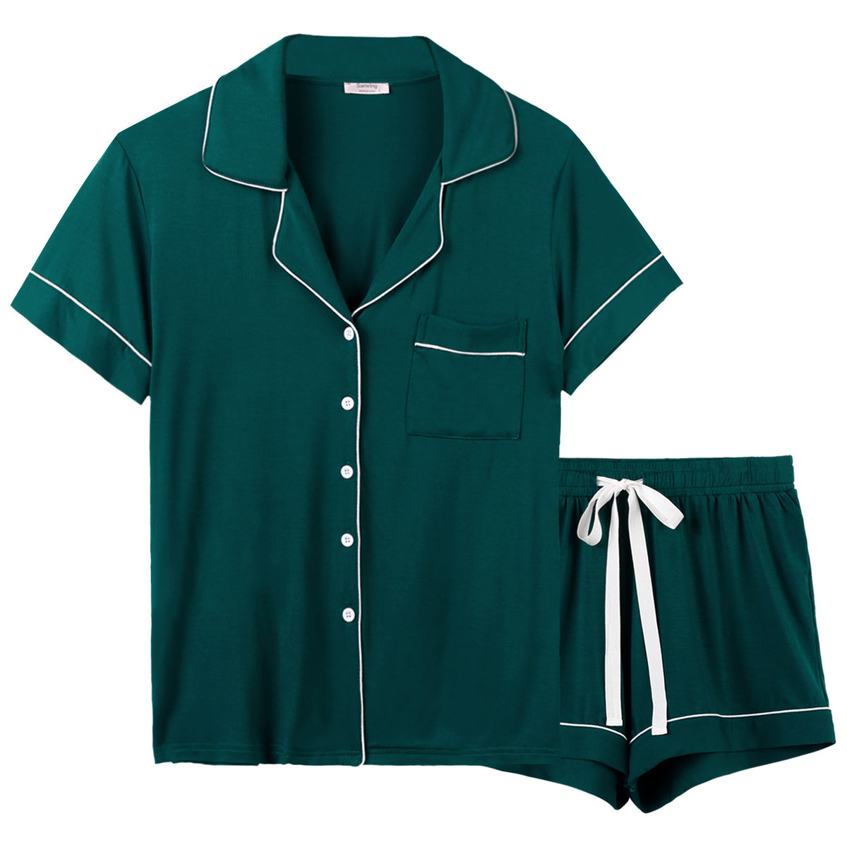 Modal Short-Sleeve Pajama Set
