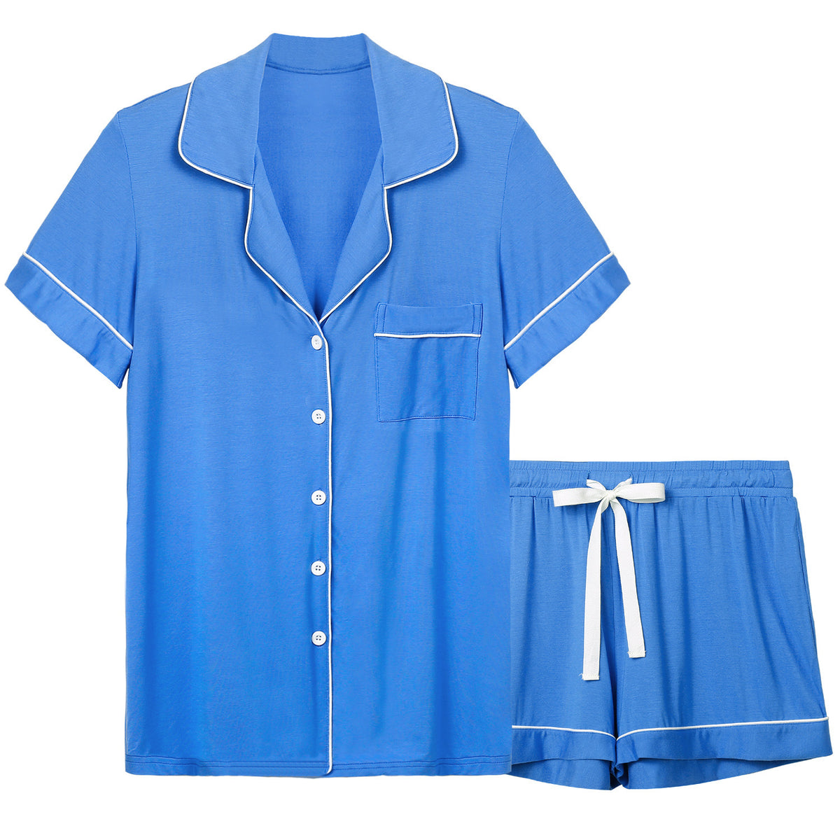Modal Short-Sleeve Pajama Set