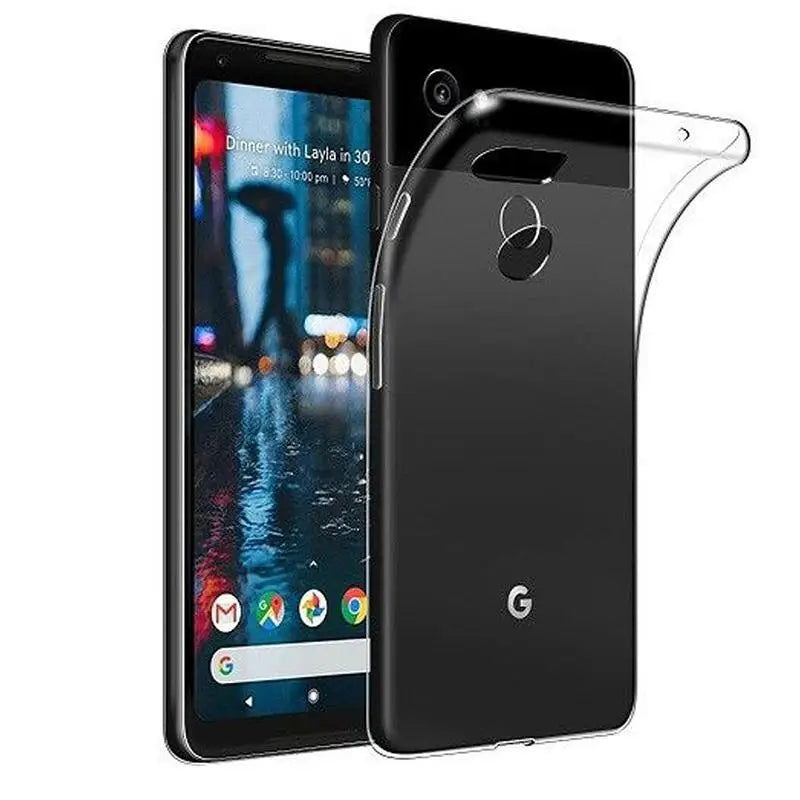 Ultra Thin Clear Silicone TPU Case for Google Pixel (All Models — Pixel 2 to Pixel 9 Series)
