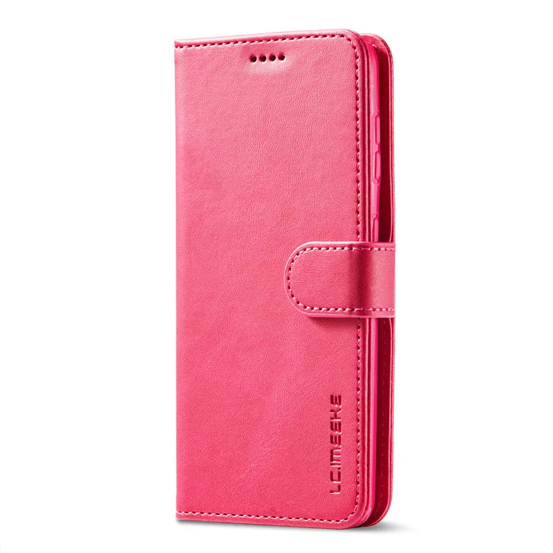 Leather Flip Wallet Case for Samsung Galaxy