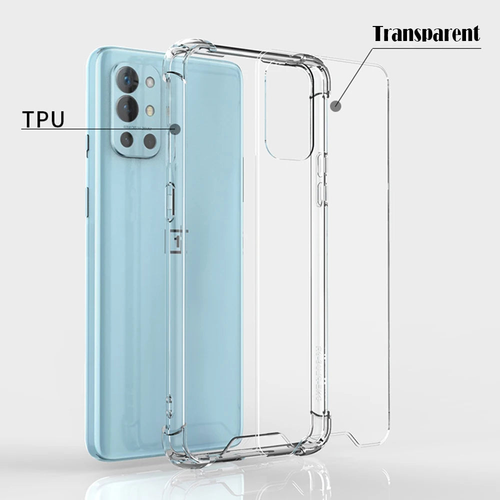 OnePlus Clear Shockproof Silicone Case