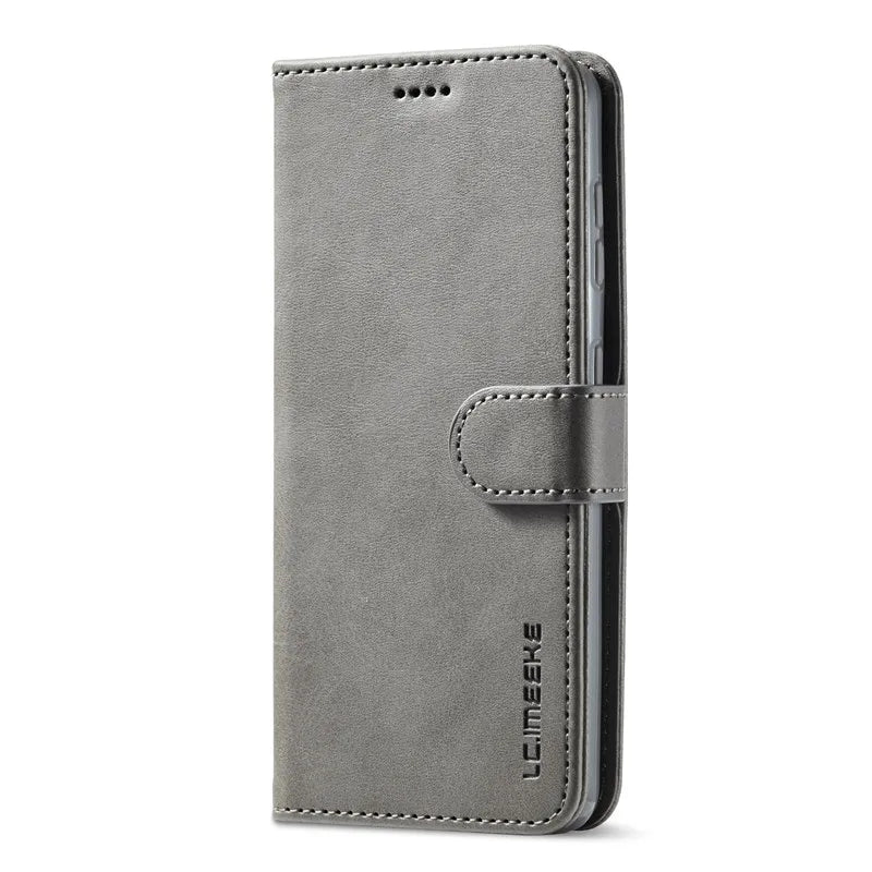 Leather Flip Wallet Case for Samsung Galaxy