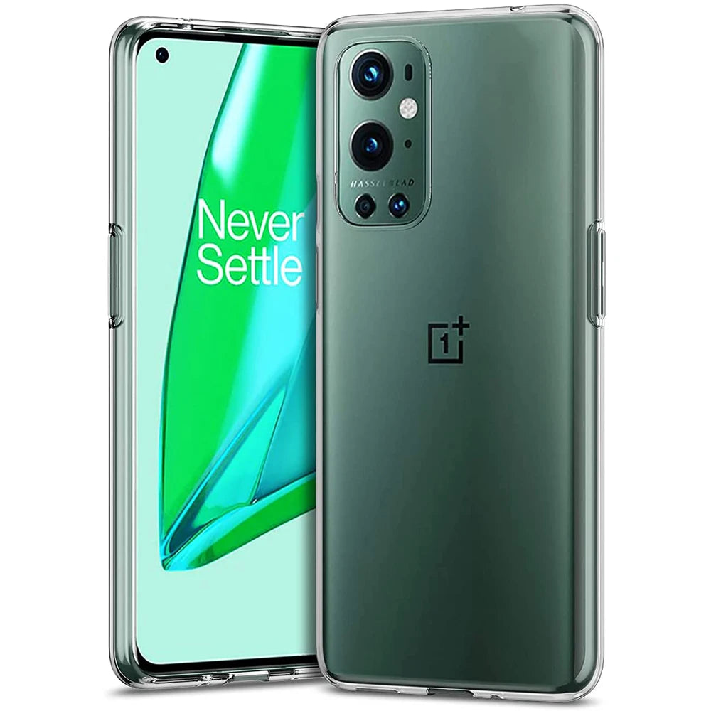 Ultra Thin Clear Silicone Case for OnePlus 9 / 9 Pro / 9R / 8 / 8 Pro / 8T / 7 / 7 Pro / 7T / 7T Pro – Soft TPU Full Cover