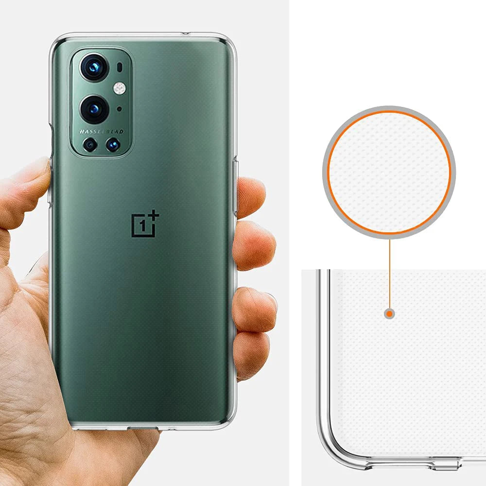 Ultra Thin Clear Silicone Case for OnePlus 9 / 9 Pro / 9R / 8 / 8 Pro / 8T / 7 / 7 Pro / 7T / 7T Pro – Soft TPU Full Cover