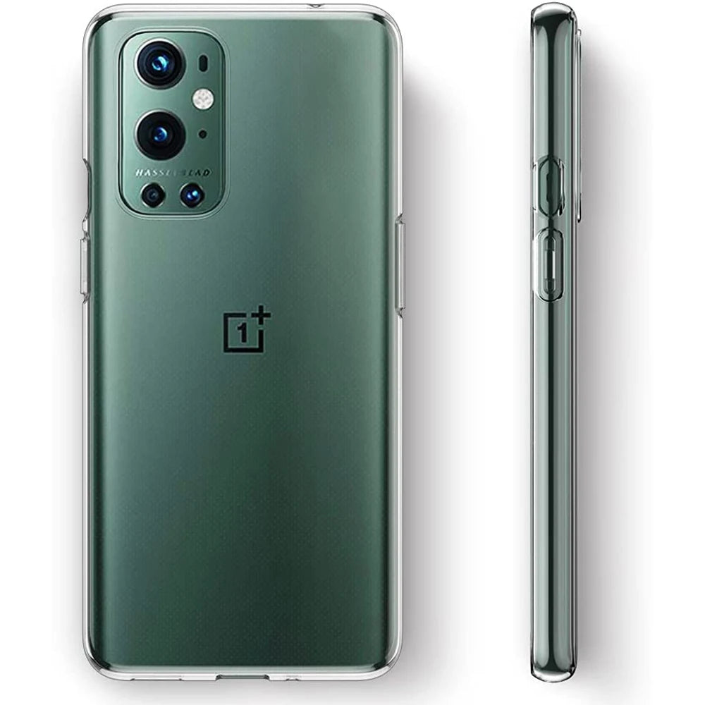 Ultra Thin Clear Silicone Case for OnePlus 9 / 9 Pro / 9R / 8 / 8 Pro / 8T / 7 / 7 Pro / 7T / 7T Pro – Soft TPU Full Cover