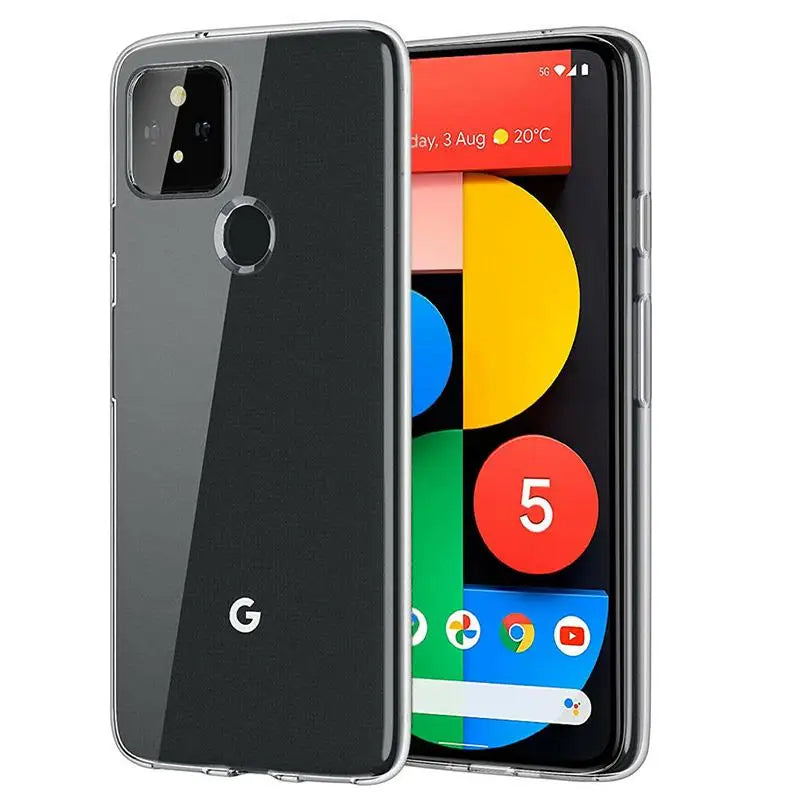 Ultra Thin Clear Silicone TPU Case for Google Pixel (All Models — Pixel 2 to Pixel 9 Series)
