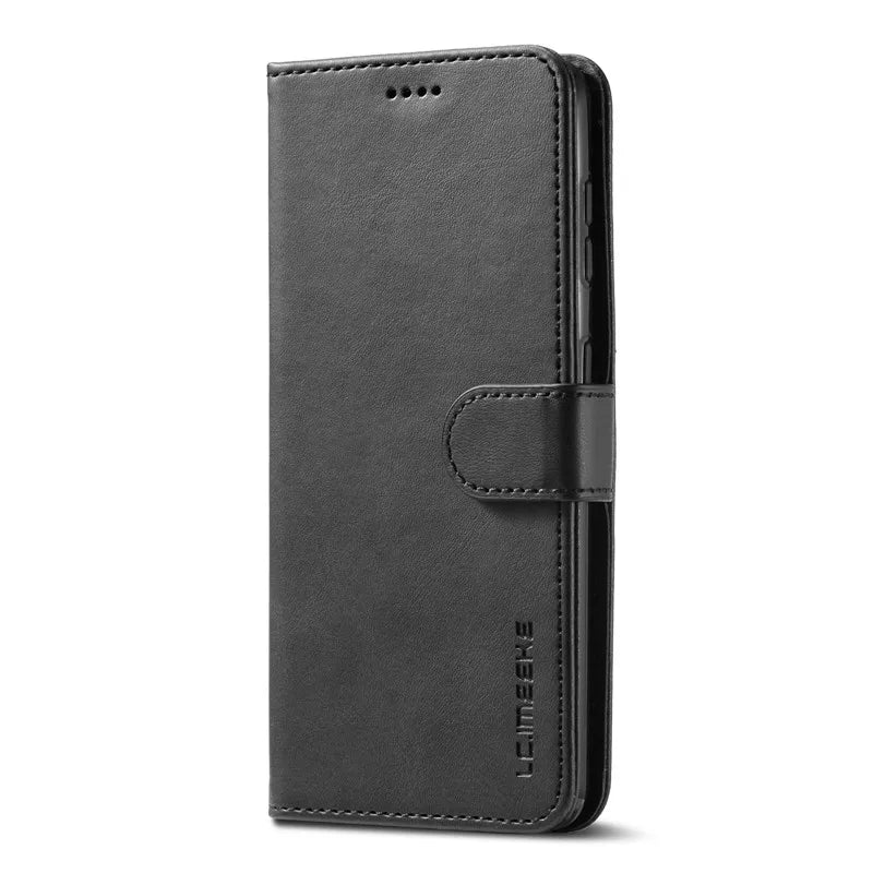 Leather Flip Wallet Case for Samsung Galaxy