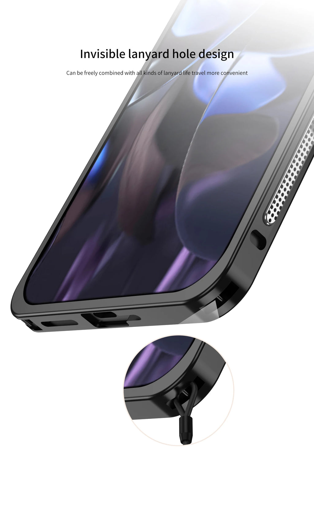 Aviation Aluminum Alloy Bumper Case for Google Pixel 10 / 9 / 8 / 7 Series with Metal Lens Cover