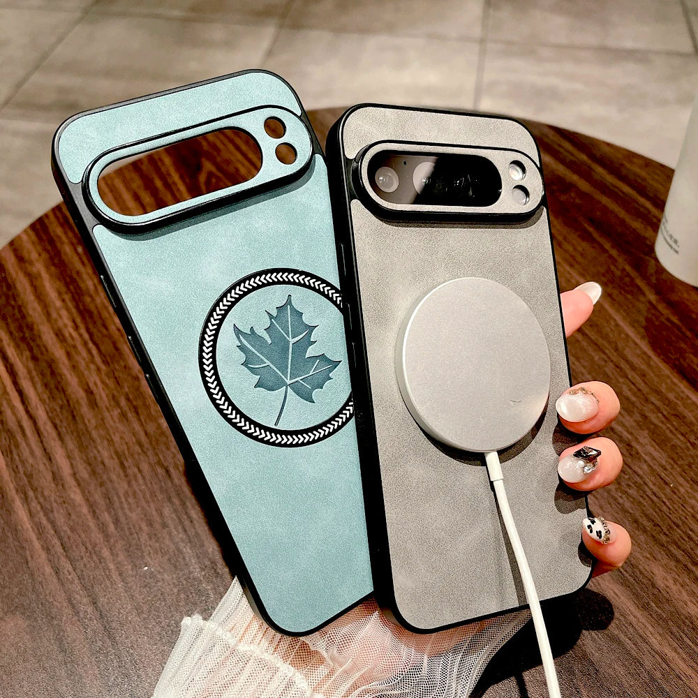 Faux Leather Case for Google Pixel — MagSafe Compatible