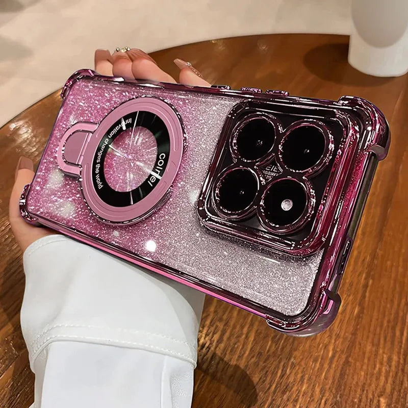 Motorola Magnetic Glitter Phone Case