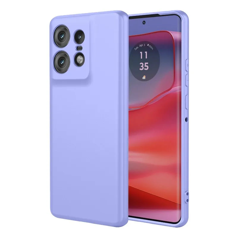 Flexible Liquid Silicone Case for Motorola Edge Series