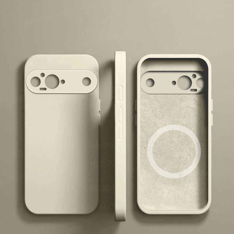 Luxury Liquid Silicone MagSafe Case for Google Pixel