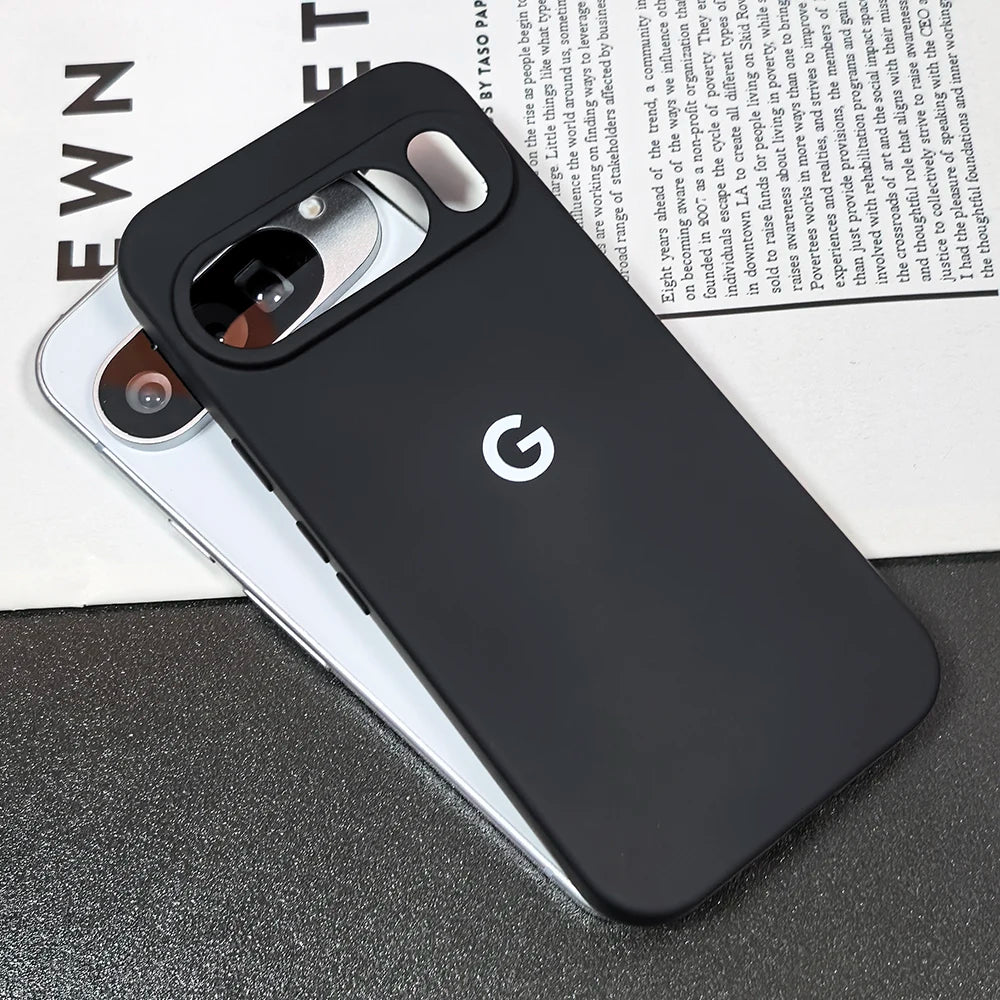 Silky Silicone Soft-Touch Case for Google Pixel 6–10 Series