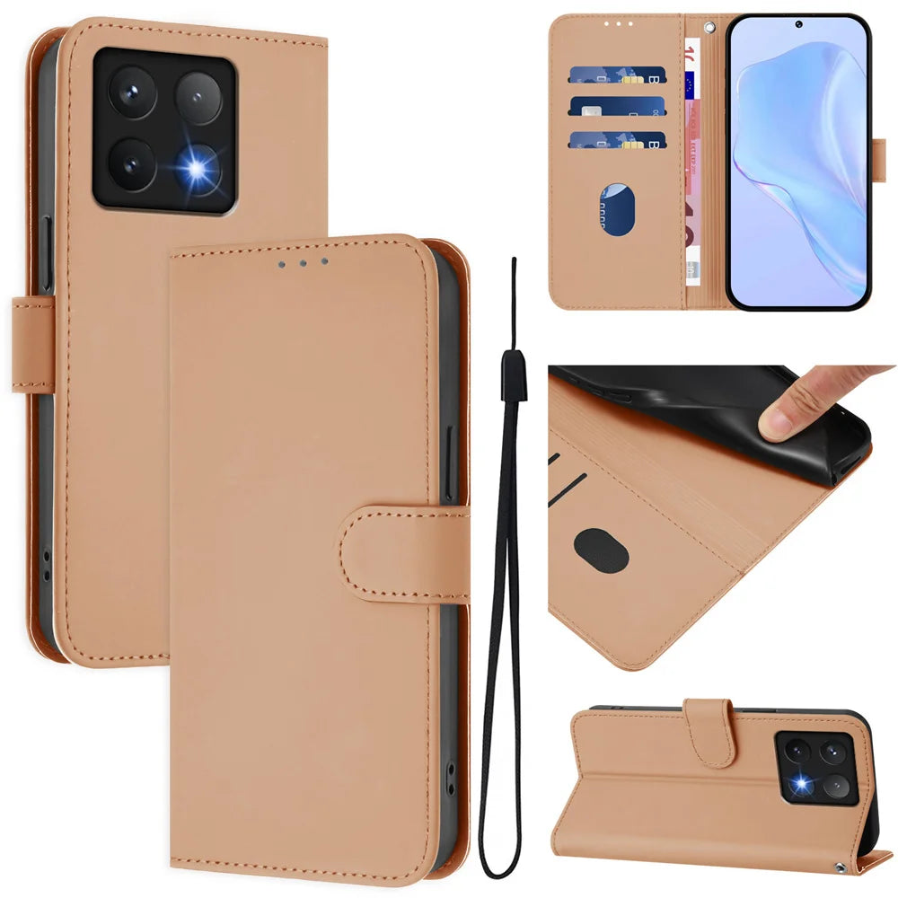 Magnetic Flip Leather Wallet Case – Google Pixel 6 / 7 / 8 / 9 / 10 Series