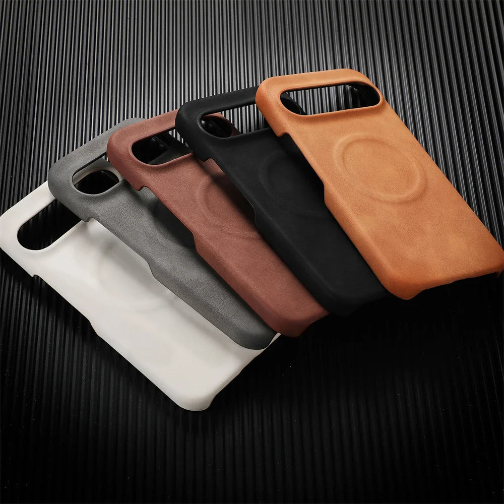 Luxury Sheepskin Leather MagSafe Case for Google Pixel 11 / 10 / 9 / 8 / 7 Series