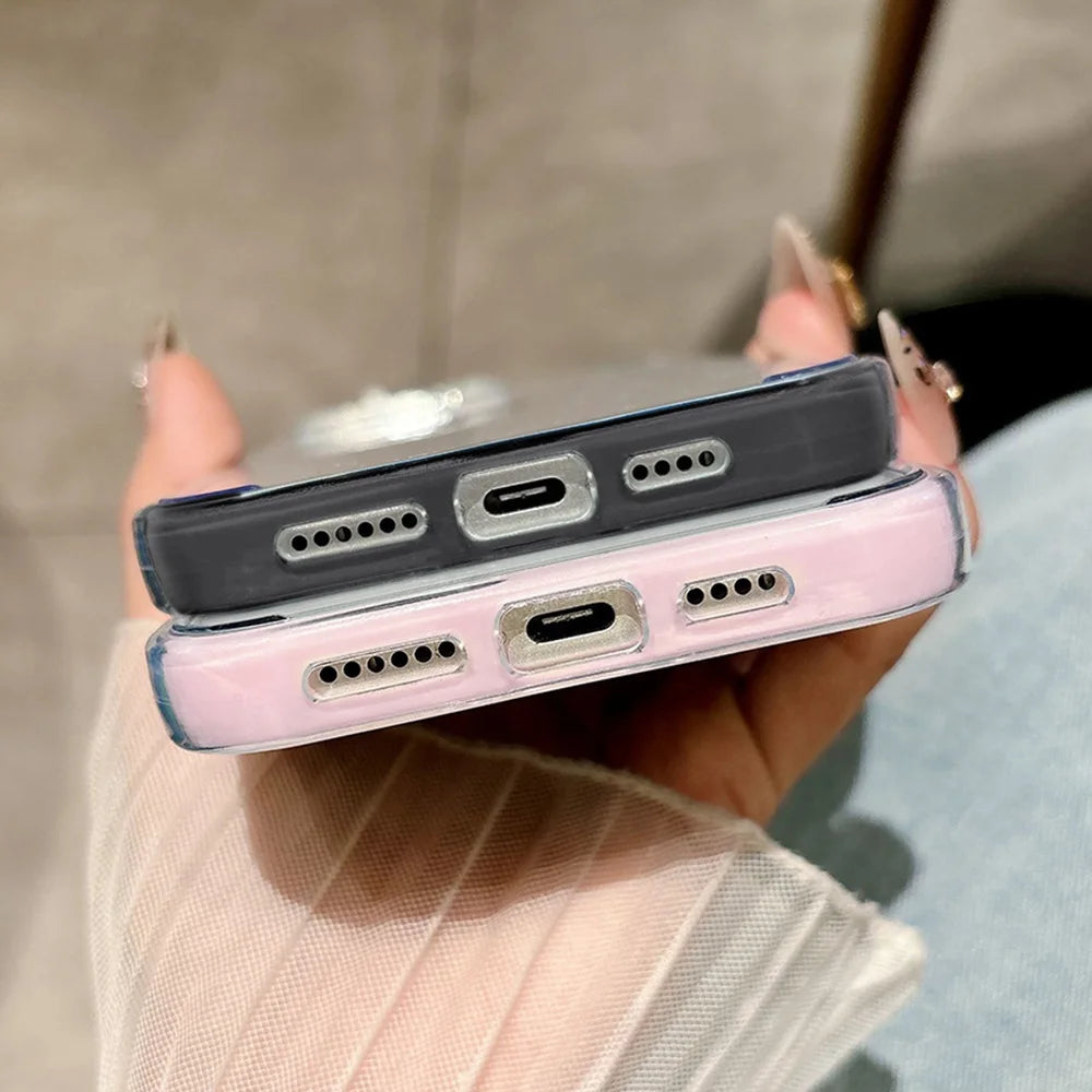 2-in-1 Candy Color iPhone Case | Soft TPU Protective Cover