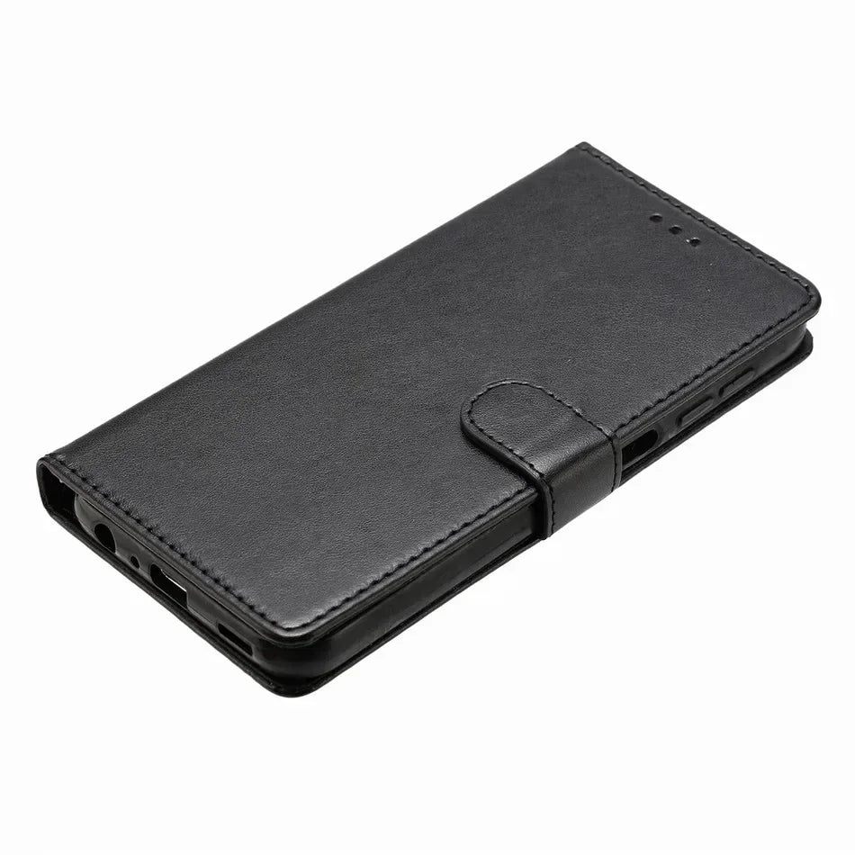 PU Leather Wallet Flip Case — Motorola Moto G Series