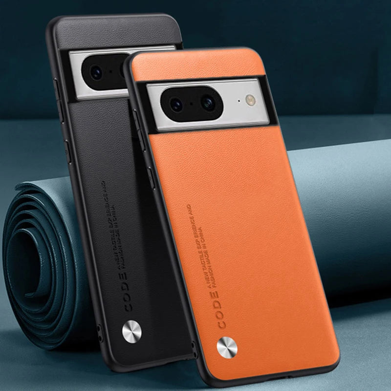 Luxury PU Leather & Silicone Case for Google Pixel 8 / 7 / 6 Series