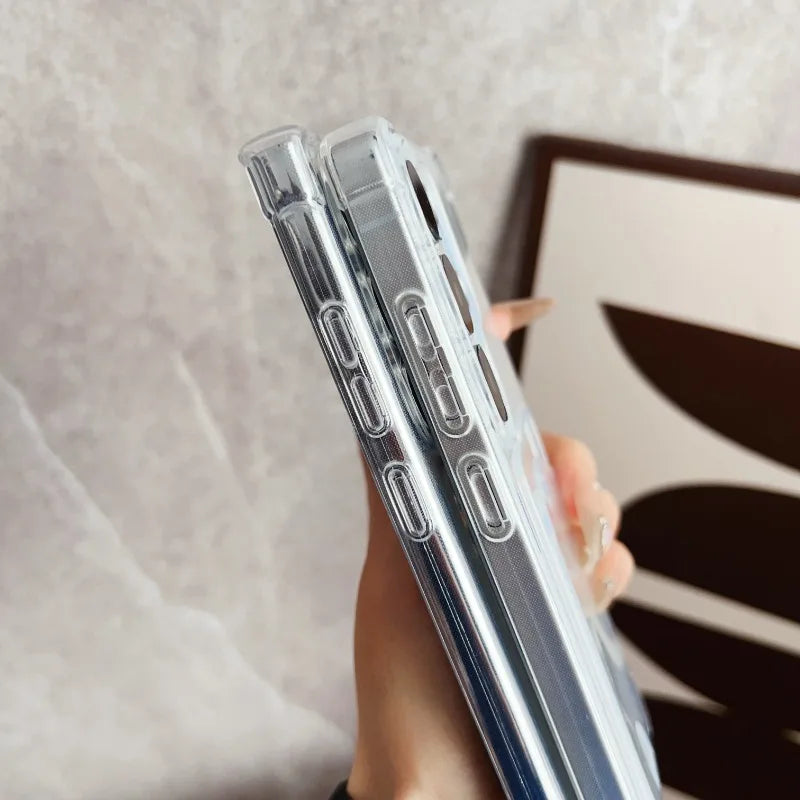 Clear Card Holder Case for Samsung Galaxy