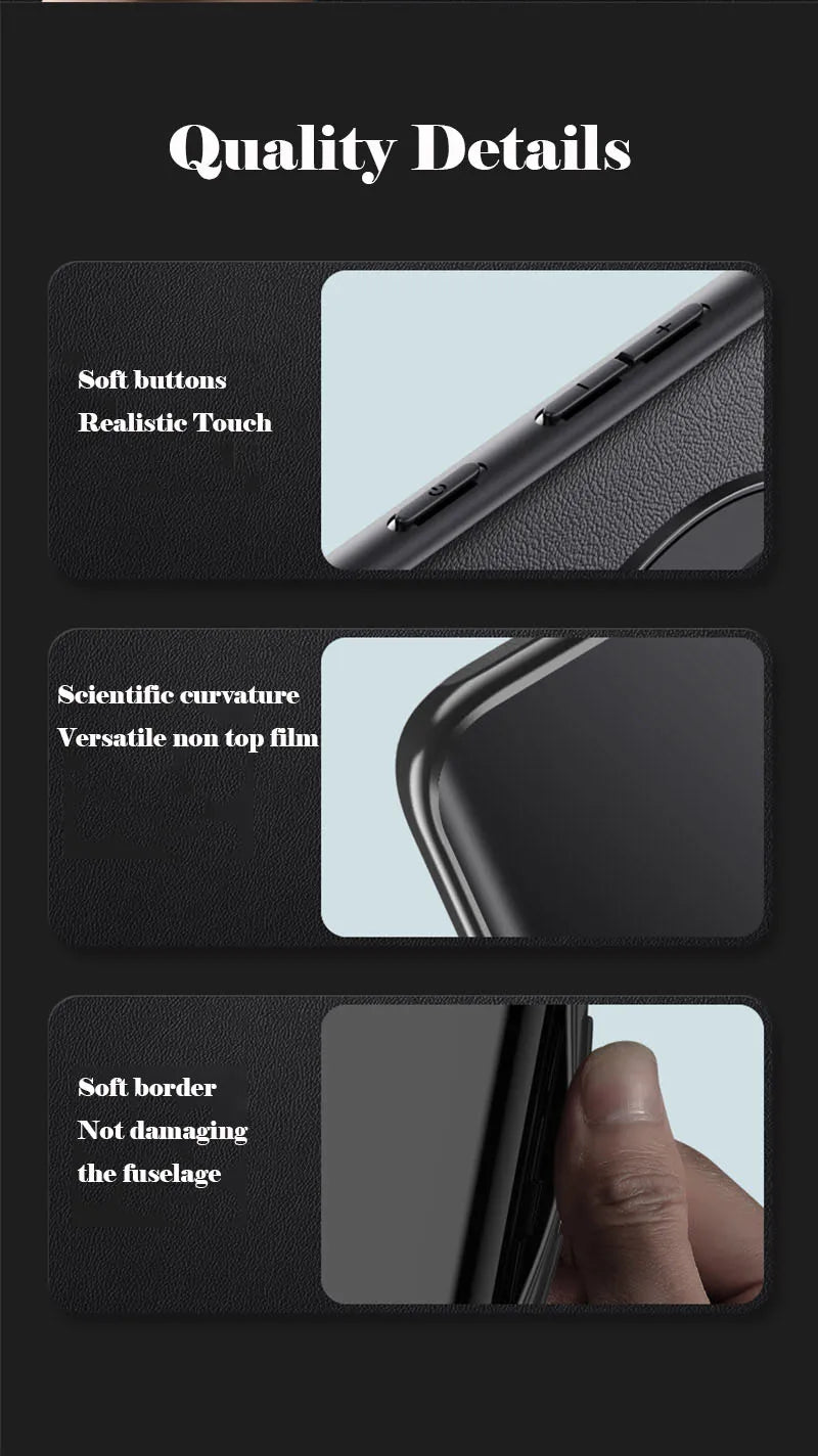 Moto G Series PU Leather Case