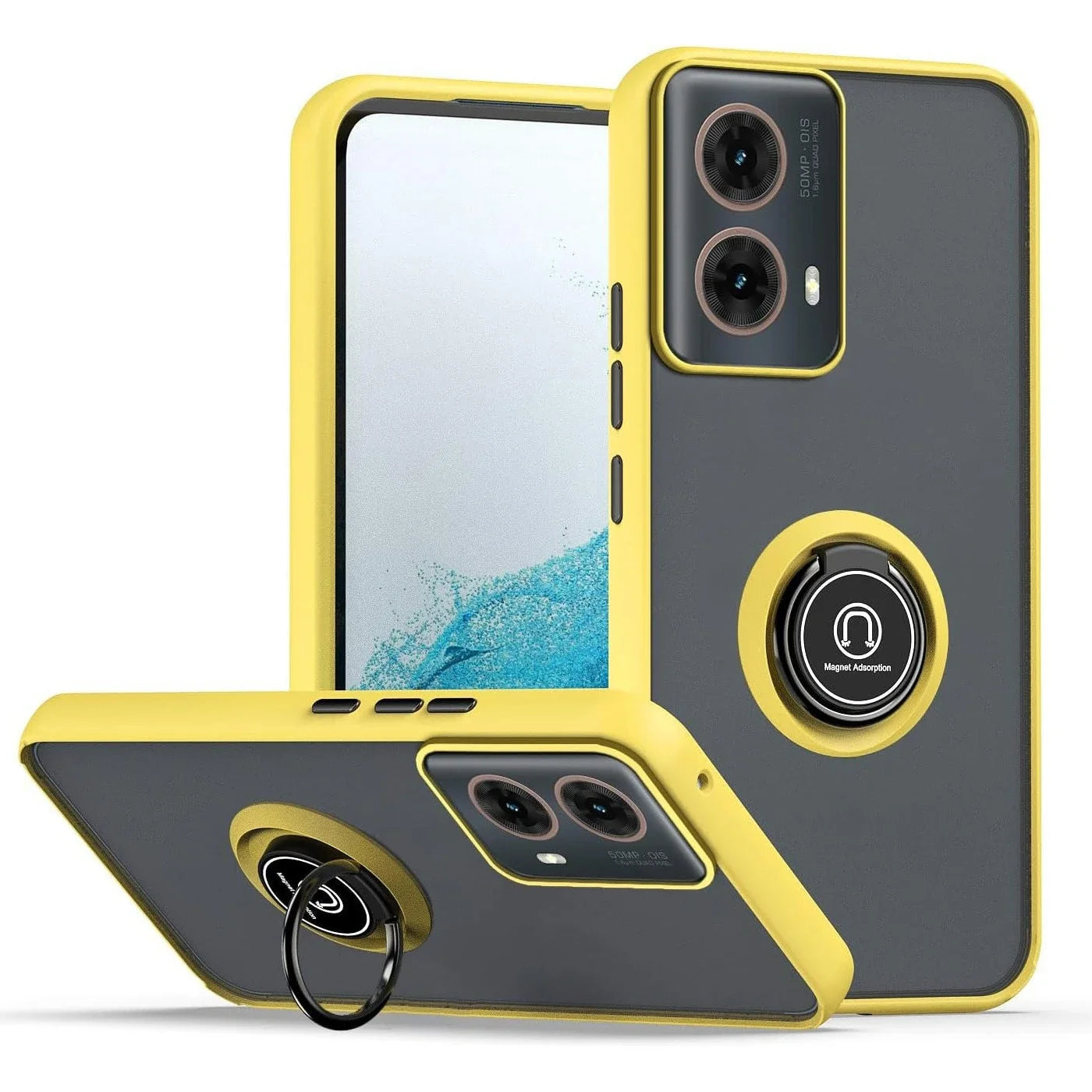 Motorola Moto Armor Matte Ring Case