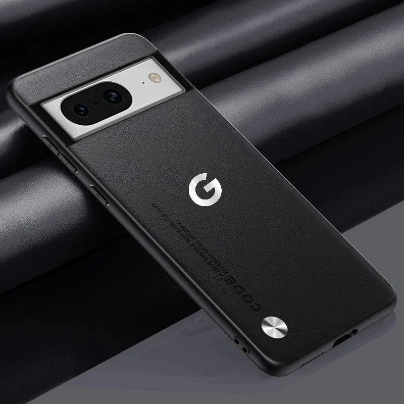 Luxury Kevlar Leather Matte Case for Google Pixel 6A–11 Pro XL