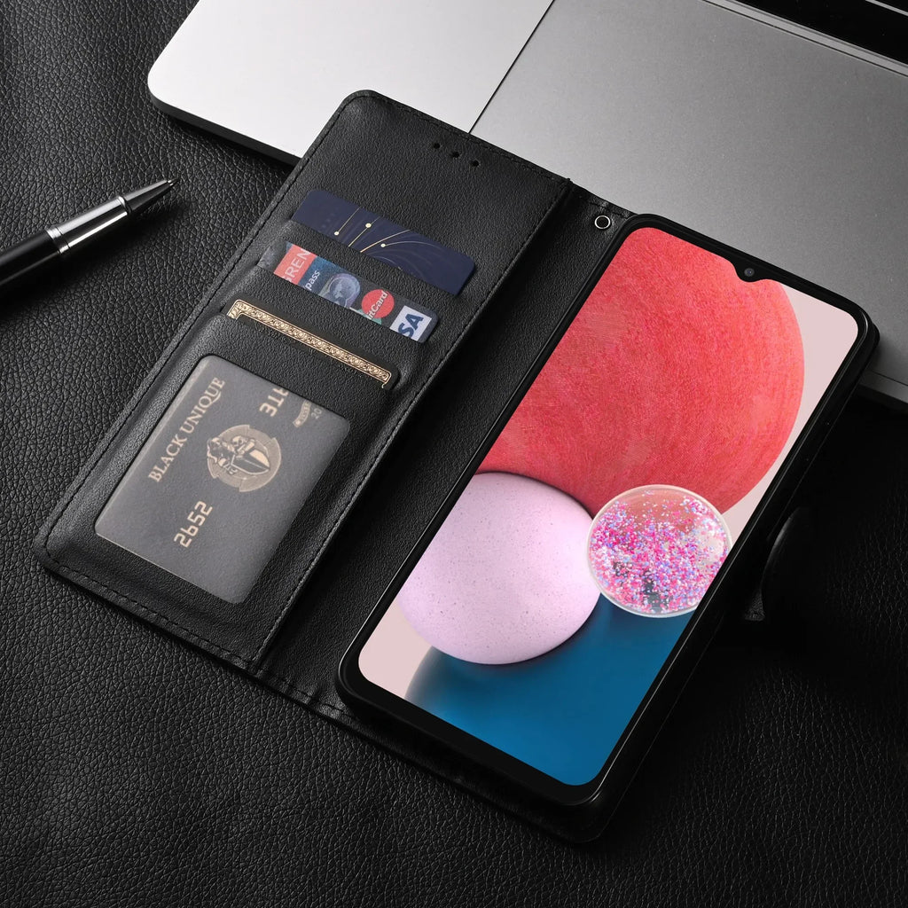 Samsung Galaxy Leather Wallet Case
