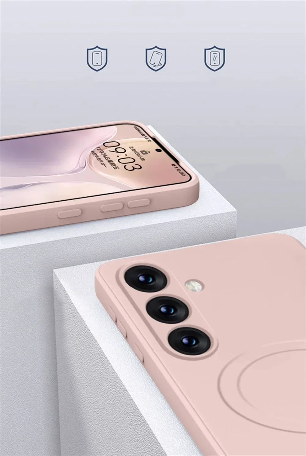 Samsung Galaxy Silicone Magnetic Case