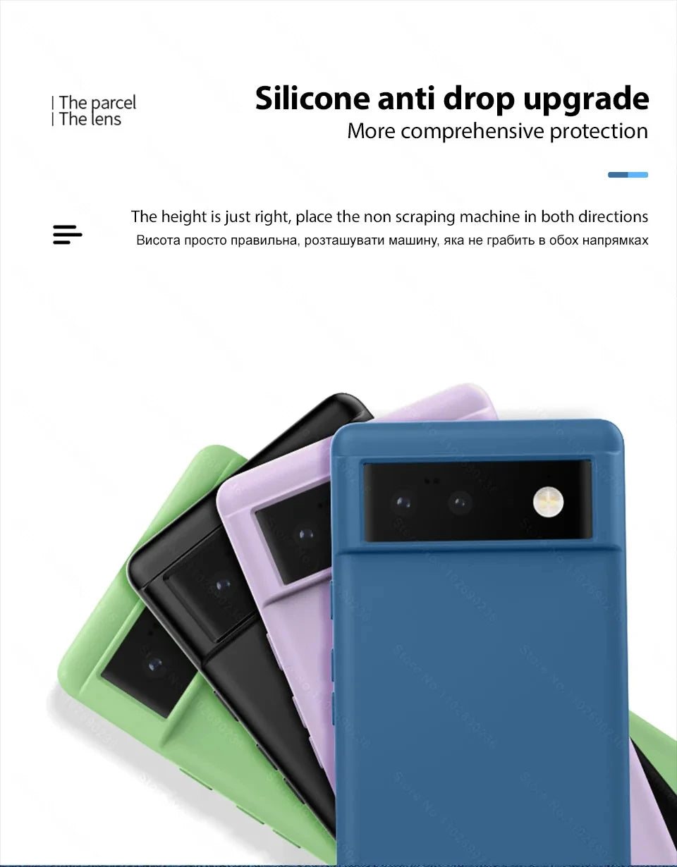 Luxury Liquid Silicone Case for Google Pixel
