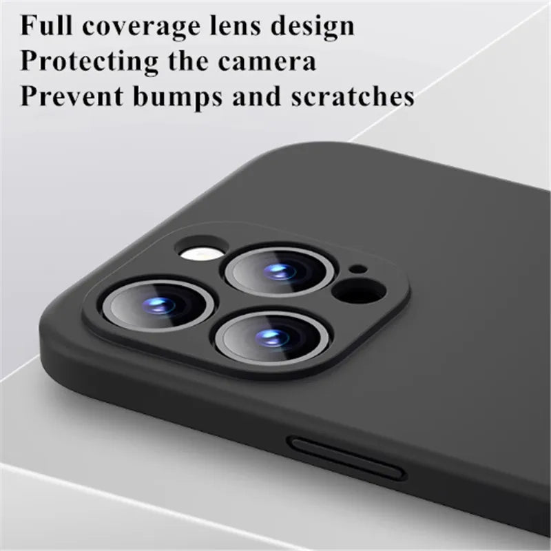 Liquid Silicone Case for Google Pixel 9A — Shockproof Soft Rubber Cover