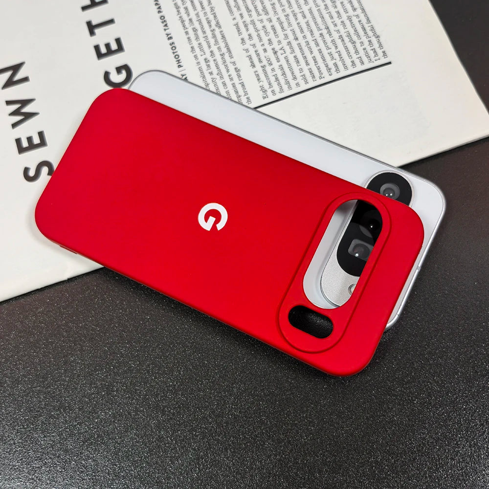 Silky Silicone Soft-Touch Case for Google Pixel 6–10 Series