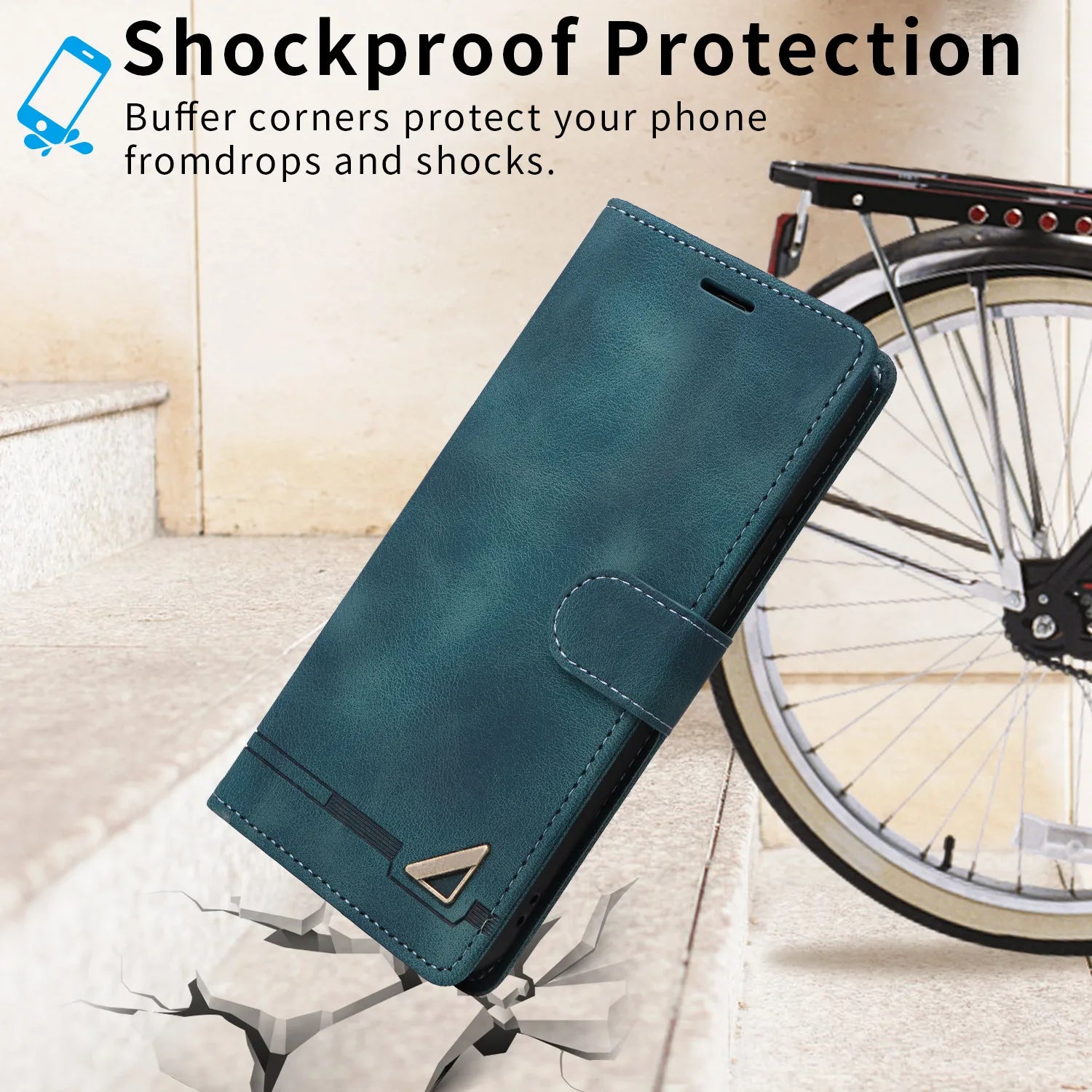 Samsung Galaxy PU Leather Flip Wallet Case