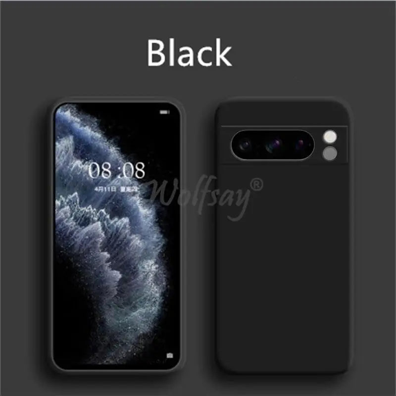 Liquid Silicone Soft TPU Case for Google Pixel 6–10 Pro XL