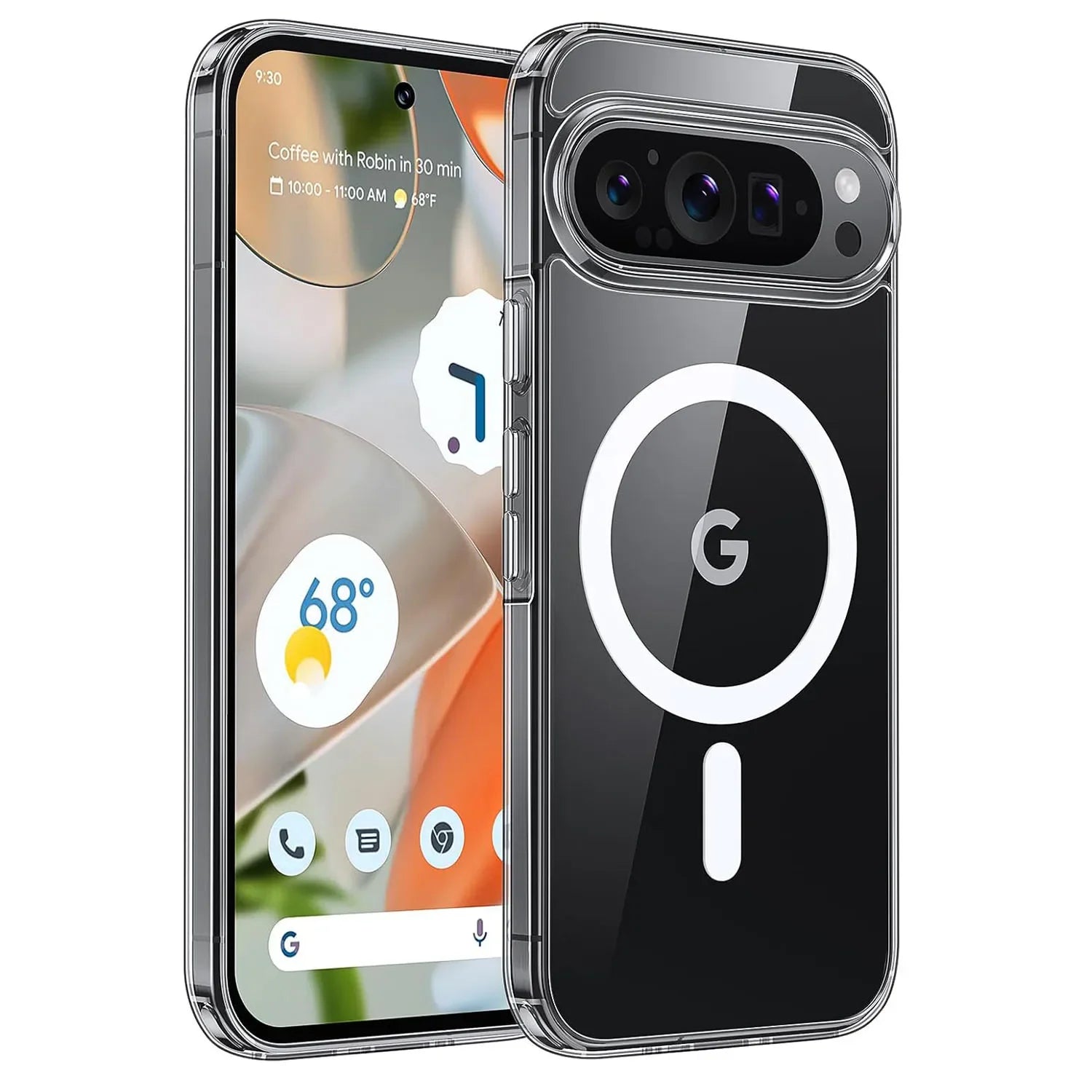 Clear MagSafe Magnetic Case for Google Pixel