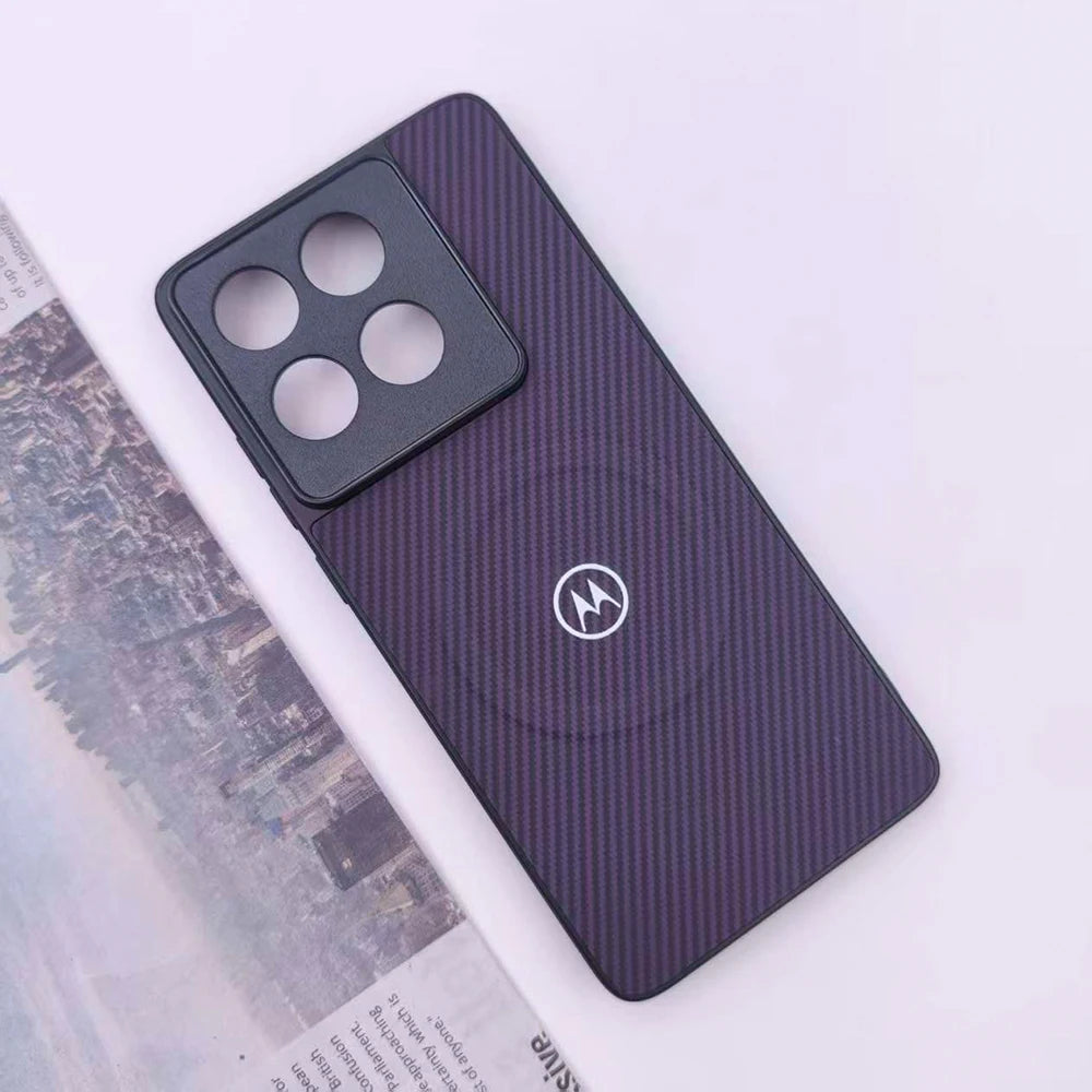 Carbon Fiber Magnetic Case for Motorola