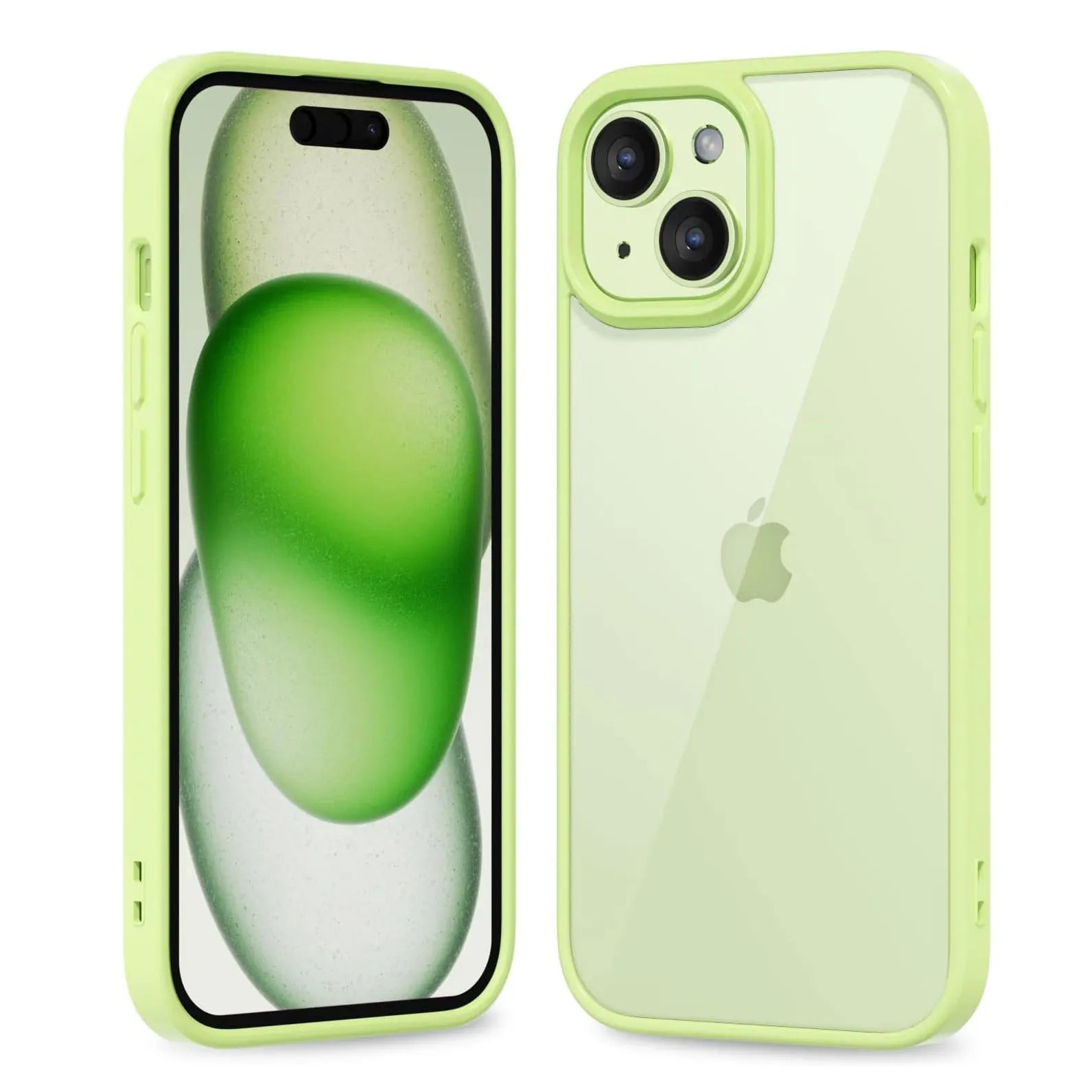 Colour Silicone iPhone Case – Transparent Shockproof Bumper Cover