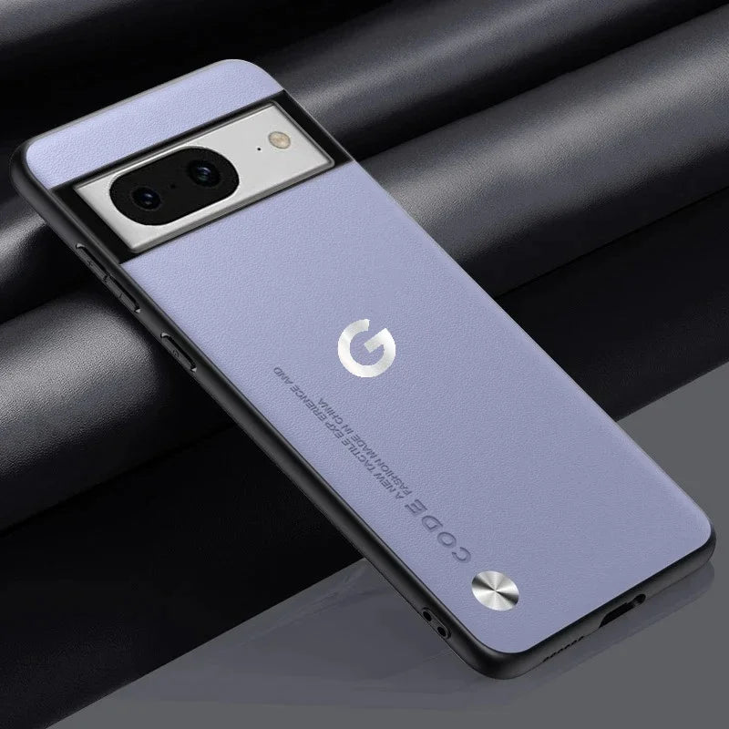 Luxury Kevlar Leather Matte Case for Google Pixel 6A–11 Pro XL