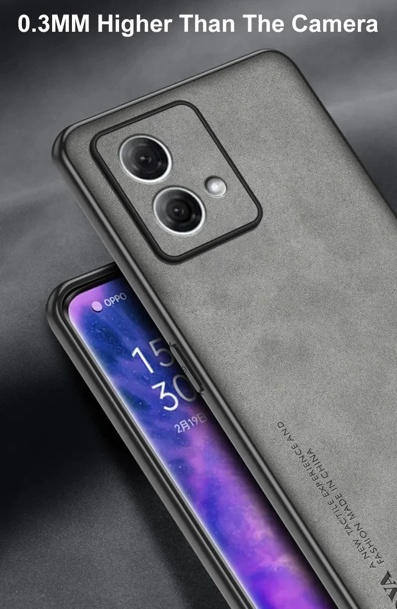 Motorola Moto G Series Leather Case – Retro Business Back Cover