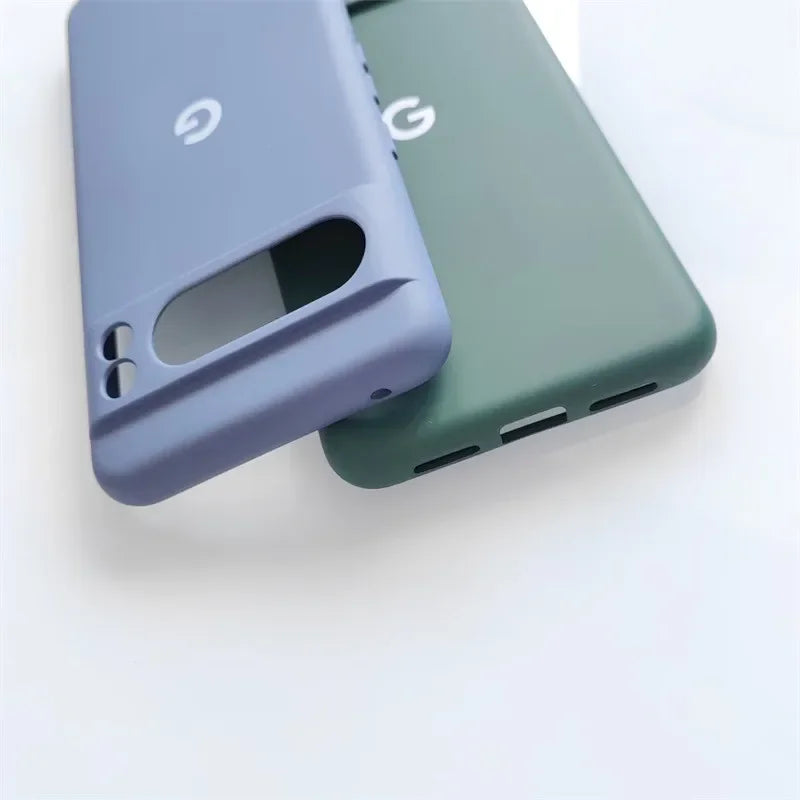 Slim Liquid Silicone Shockproof Case for Google Pixel