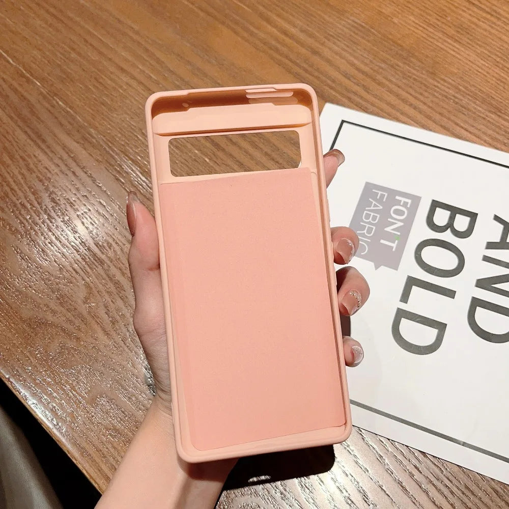Soft Silicone Case for Google Pixel — Solid Color Matte Slim Cover