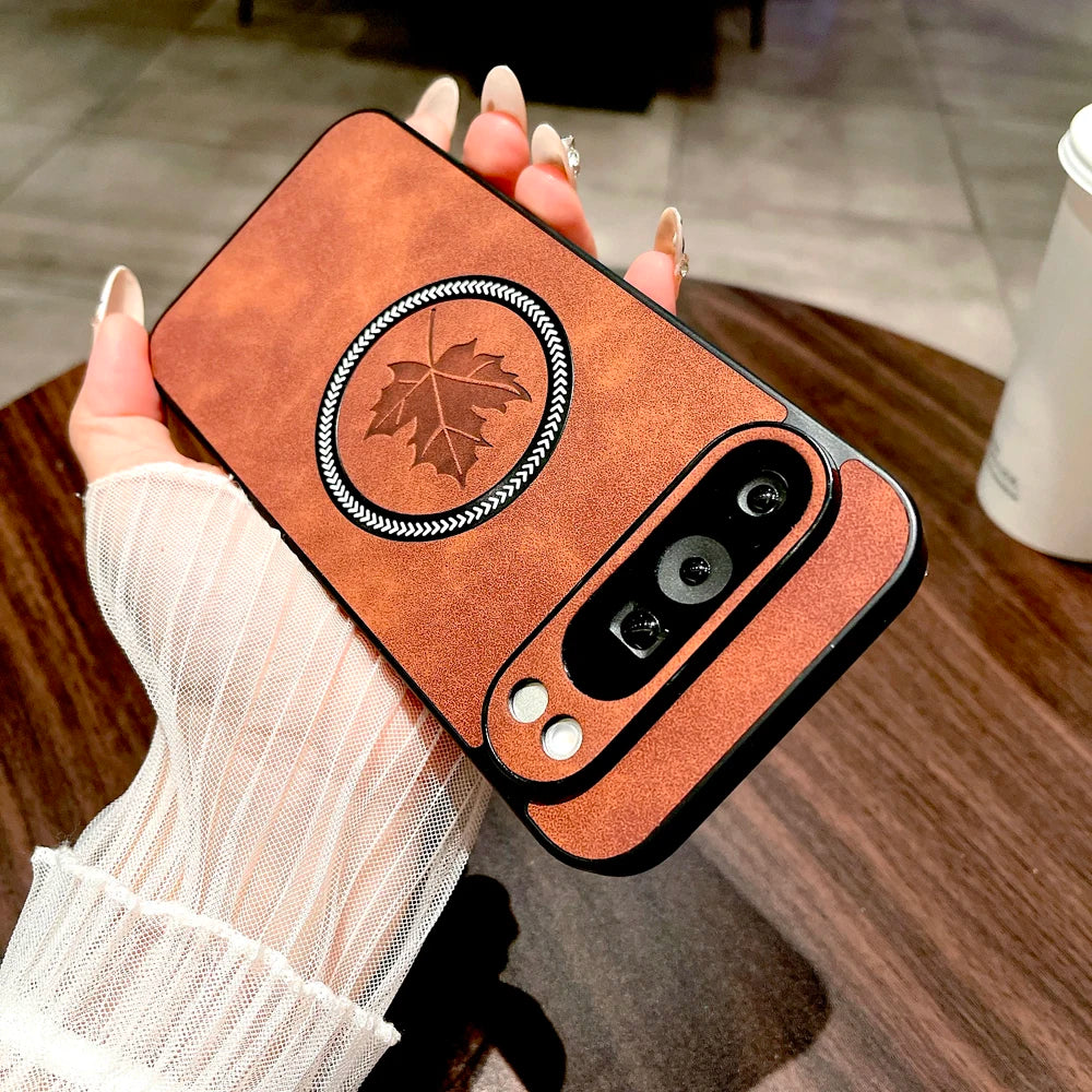 Faux Leather Case for Google Pixel — MagSafe Compatible