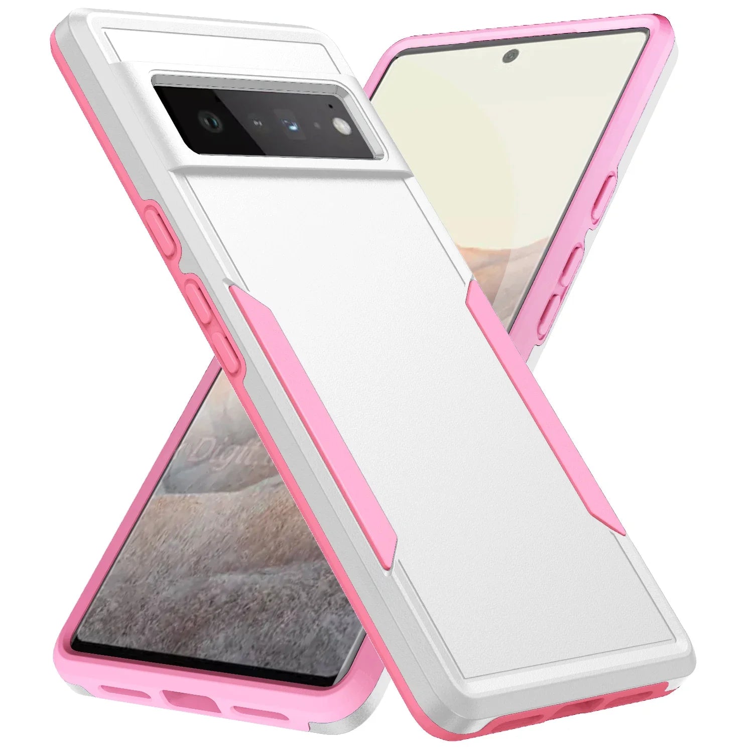 Heavy Duty Rugged Armor Case for Google Pixel 8 / 7 / 6 Series