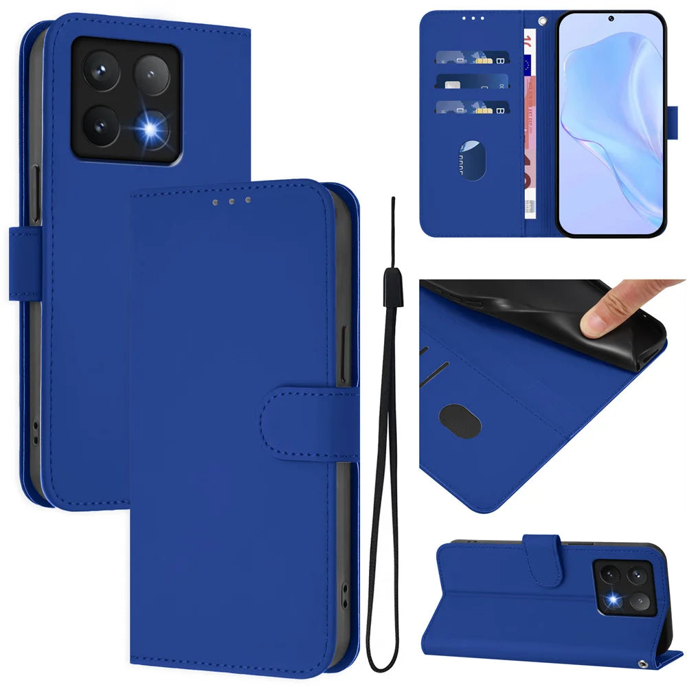 Magnetic Flip Leather Wallet Case – Google Pixel 6 / 7 / 8 / 9 / 10 Series