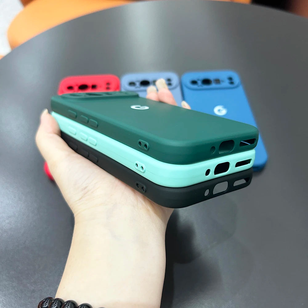 Liquid Silicone Case for Google Pixel 5–10 Series