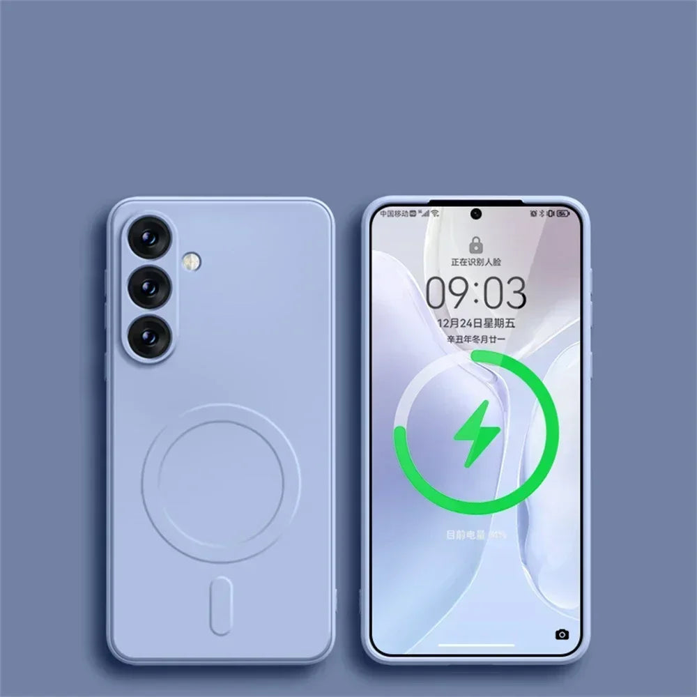 Samsung Galaxy Silicone Magnetic Case