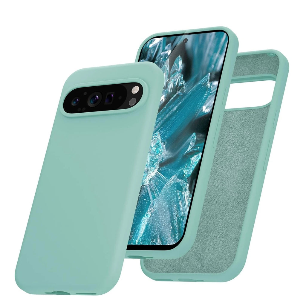 Liquid Silicone Soft TPU Case for Google Pixel 5–10 Pro XL