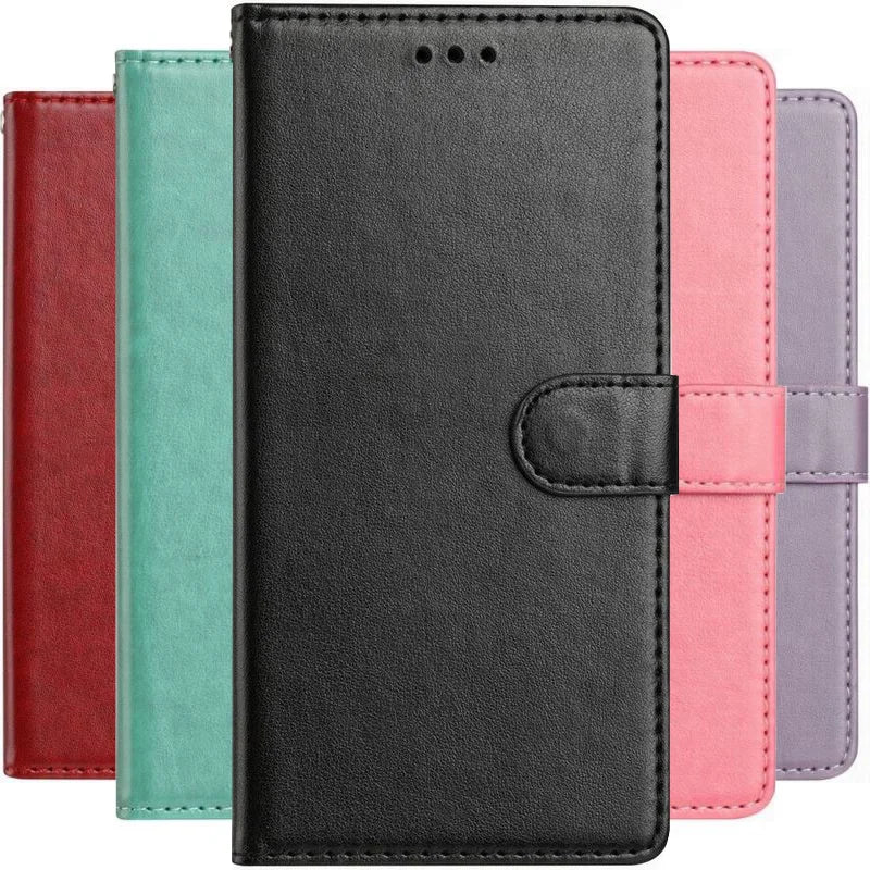 PU Leather Wallet Flip Case — Motorola Moto G Series