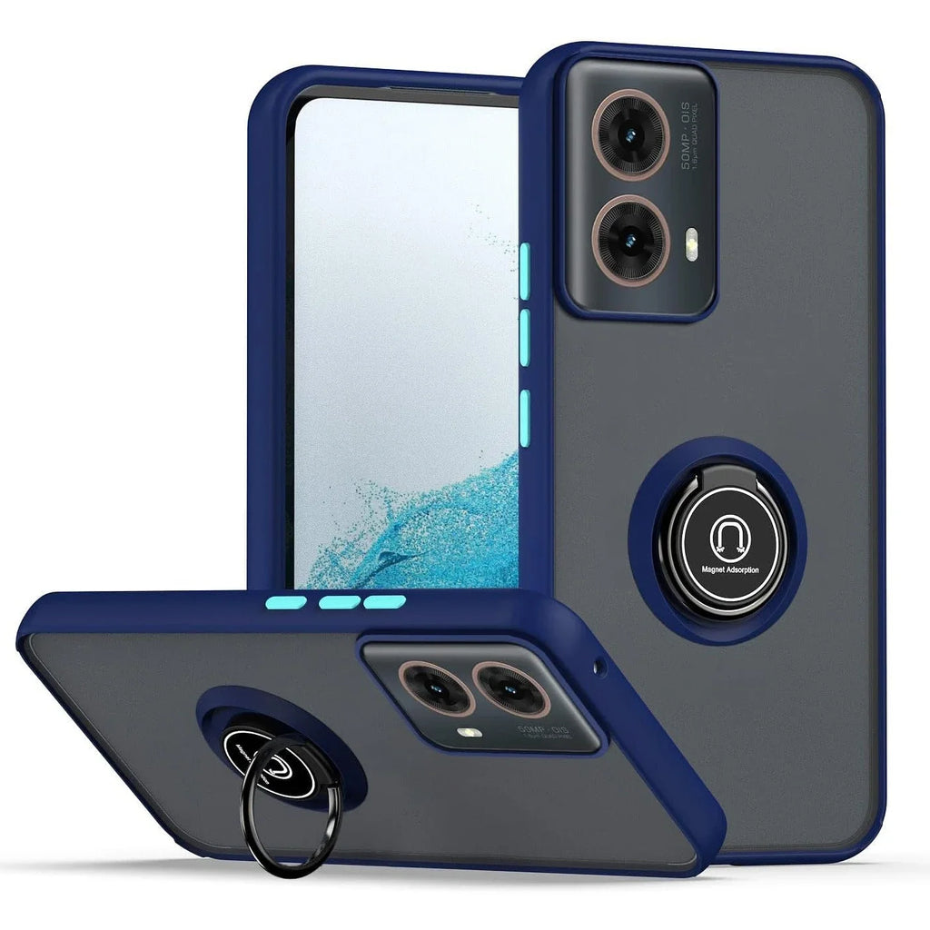 Motorola Moto Armor Matte Ring Case